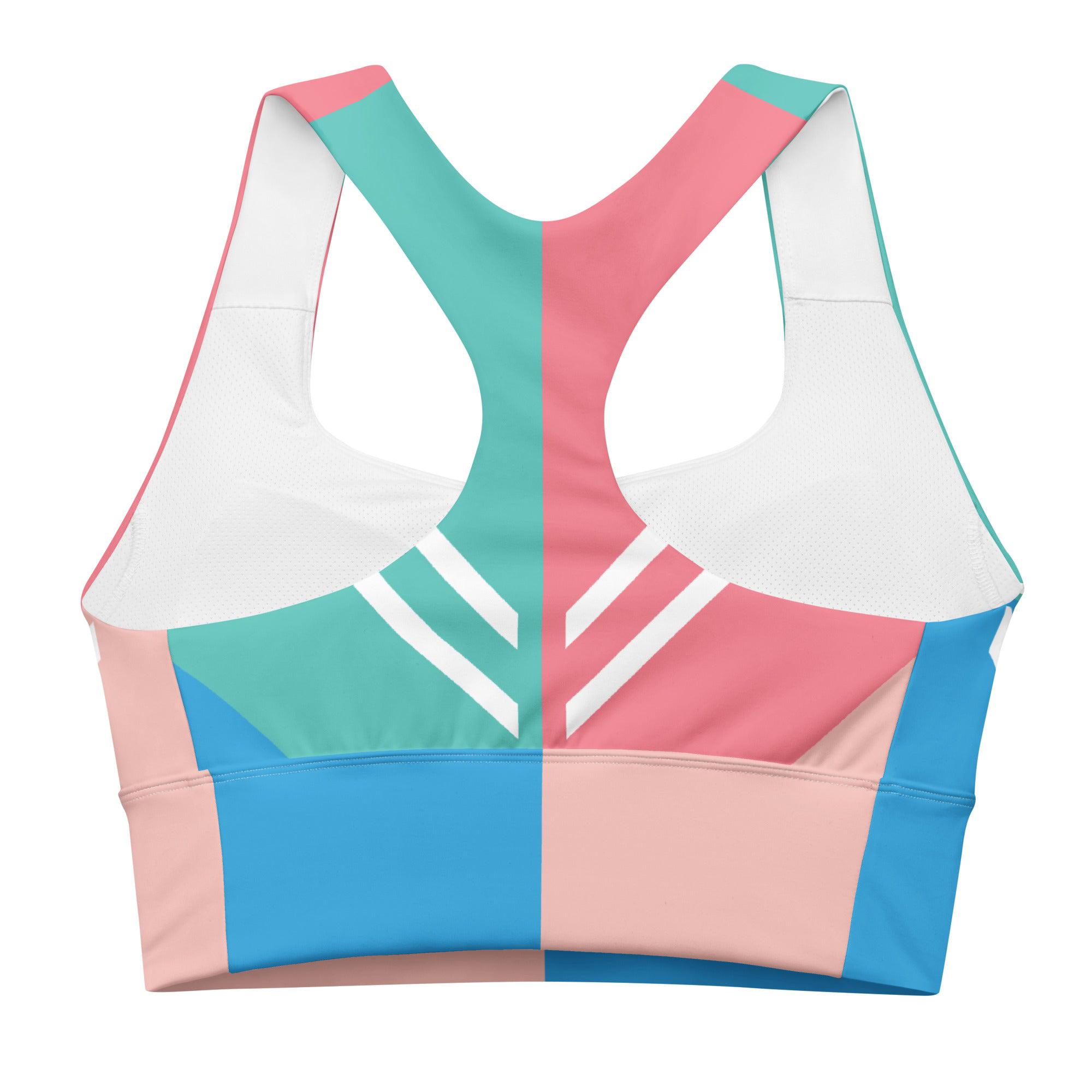 Dynasty Pastel Women's Compression Sports Bra-Sports Bra - Dynasty Clothing MMA