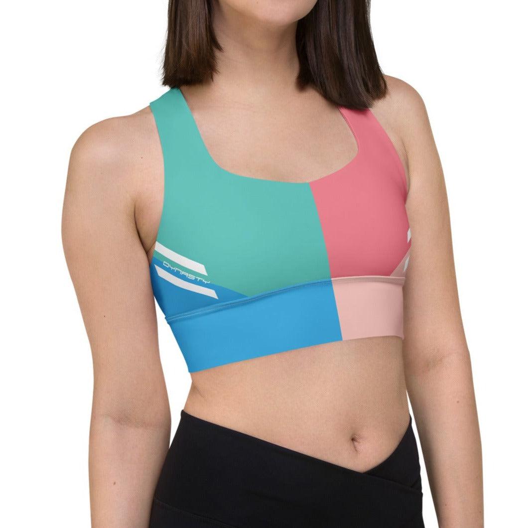 Dynasty Pastel Women's Compression Sports Bra-Sports Bra - Dynasty Clothing MMA