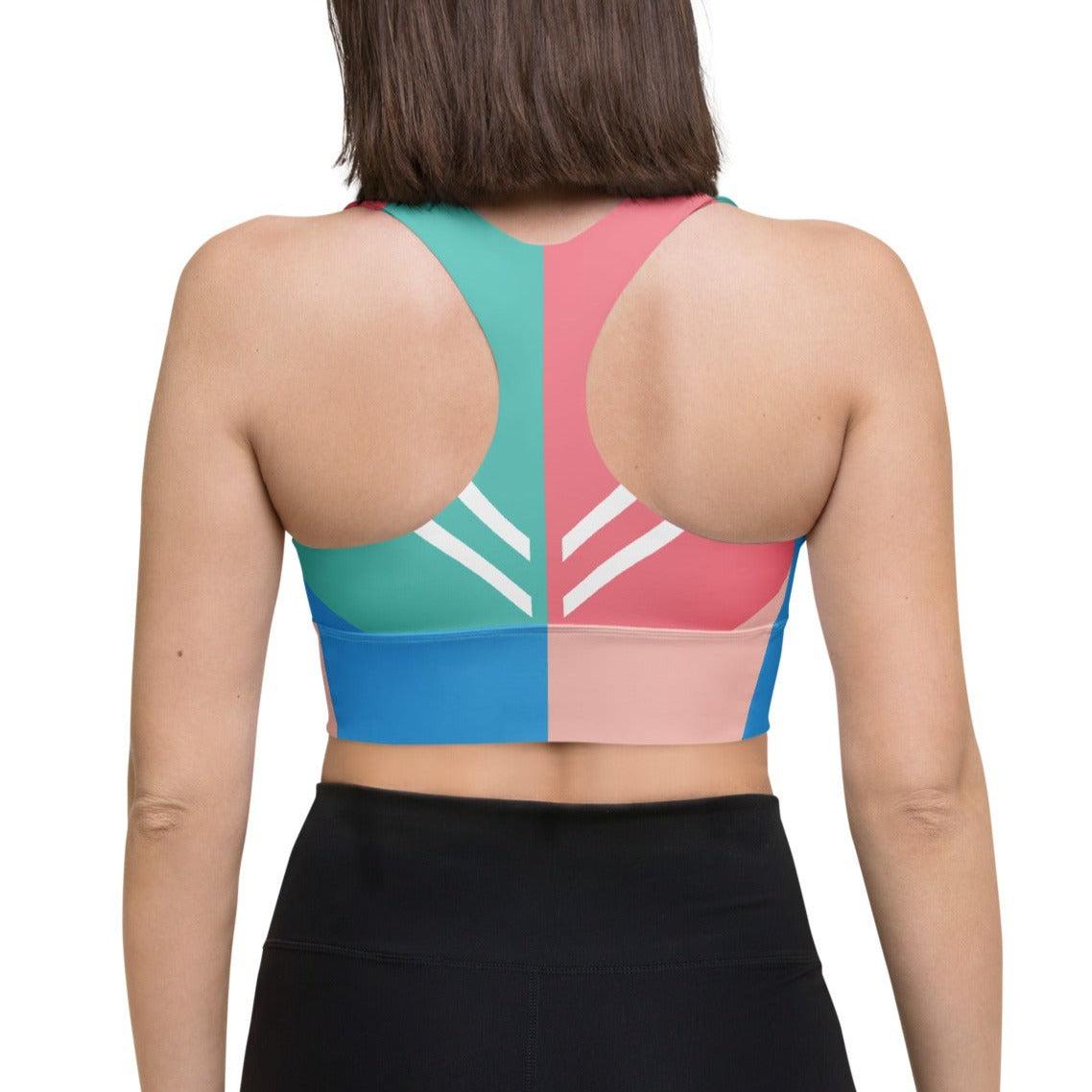 Dynasty Pastel Women's Compression Sports Bra-Sports Bra - Dynasty Clothing MMA