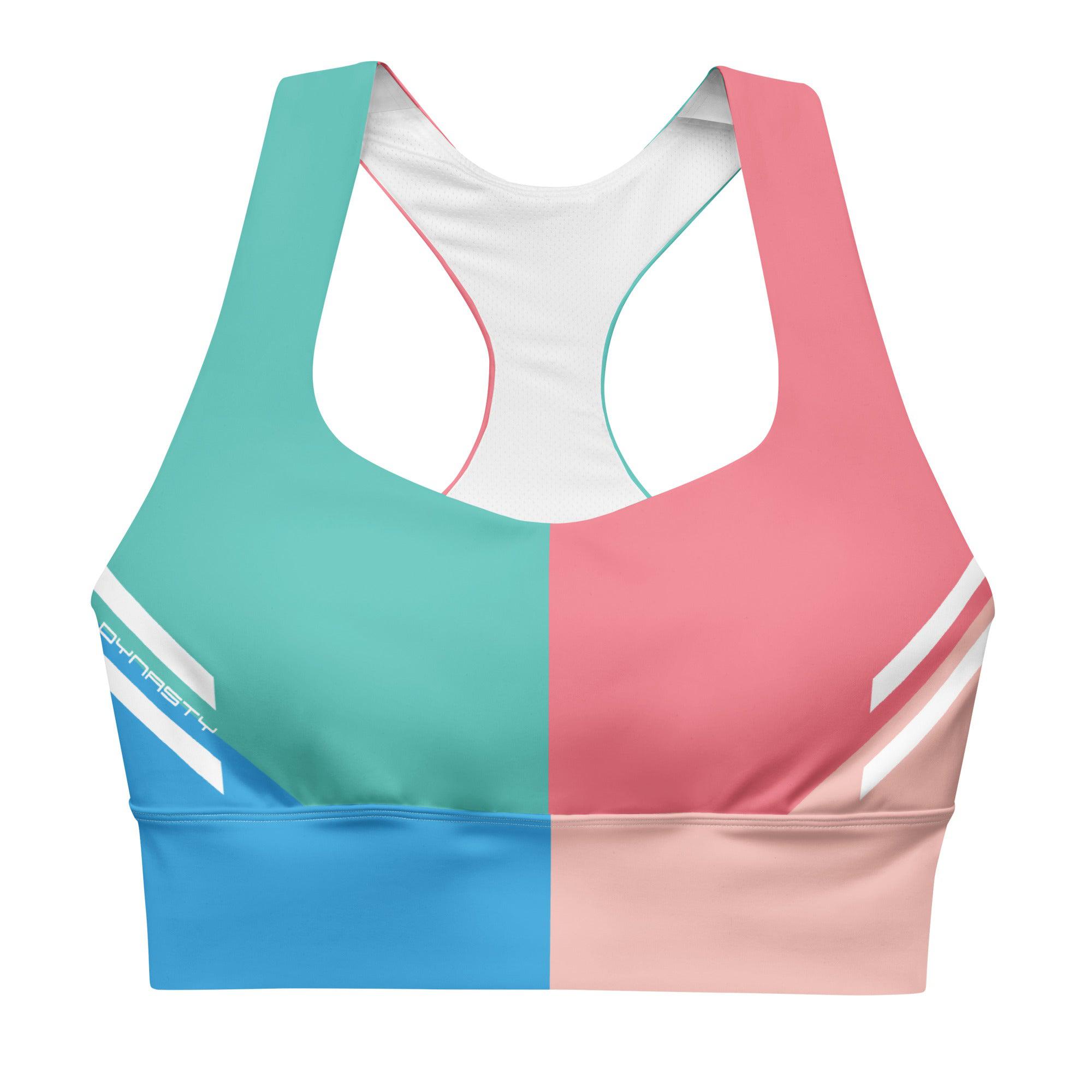 Dynasty Pastel Women's Compression Sports Bra-Sports Bra - Dynasty Clothing MMA