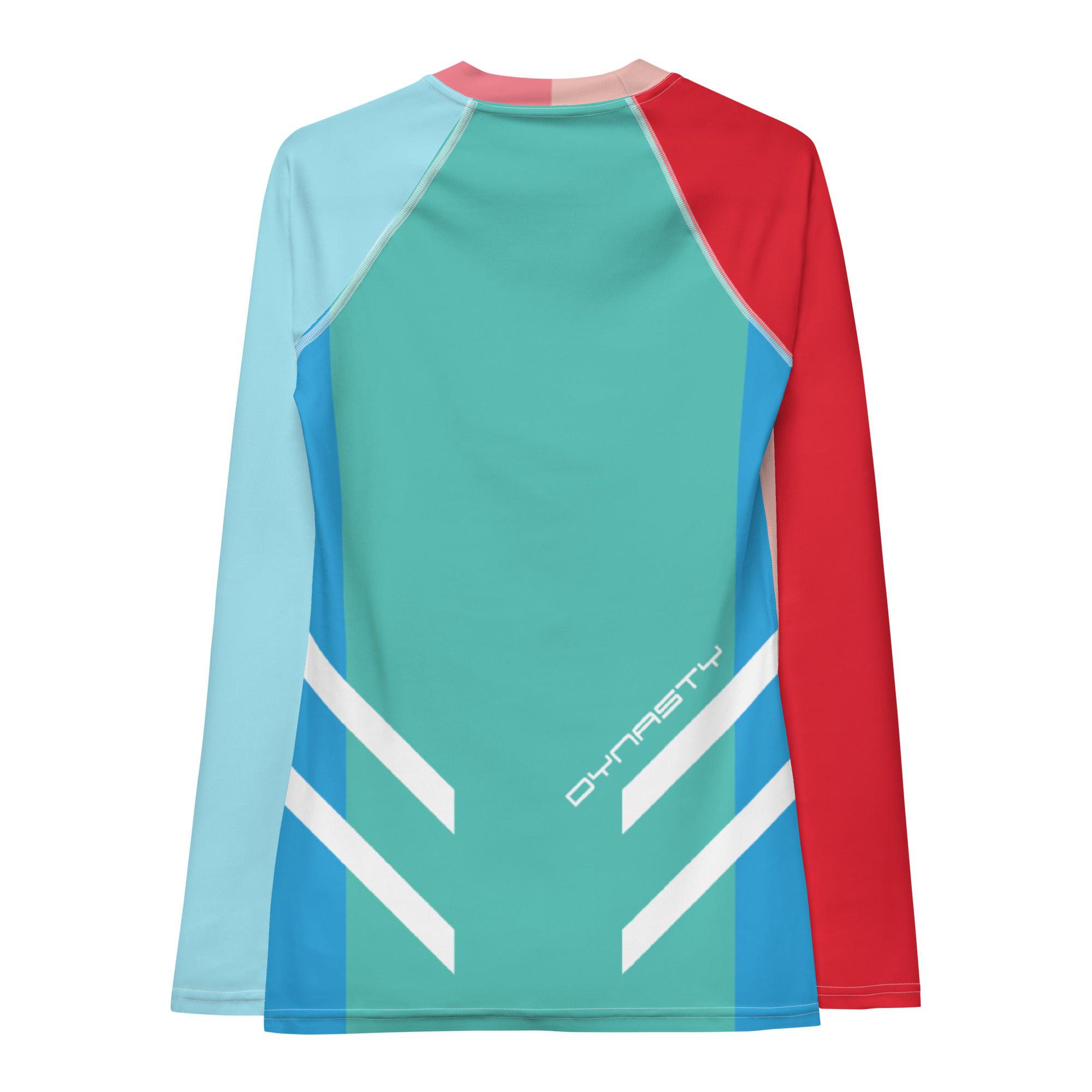 Dynasty Pastel Women's Rash Guard-Rash Guards - Dynasty Clothing MMA