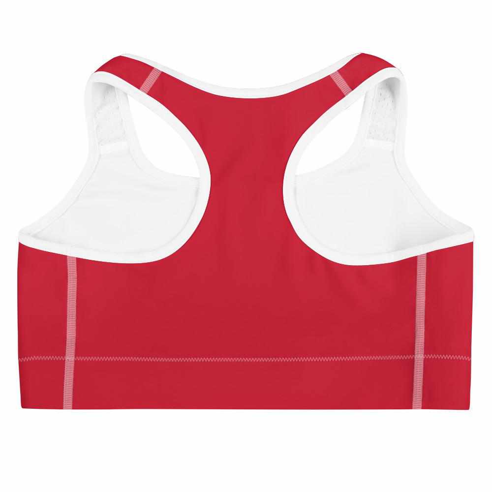 Dynasty Signature Sports Bra (Red)-Sports Bra - Dynasty Clothing MMA