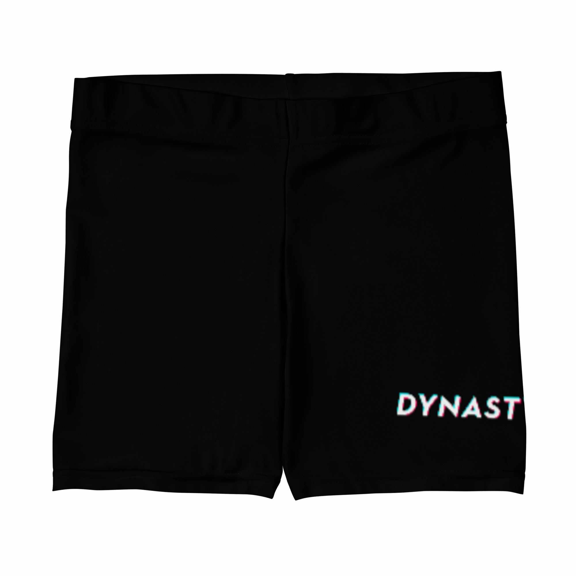 Dynasty Signature Women's Yoga Bike Shorts (Black)-Compression Shorts - Dynasty Clothing MMA