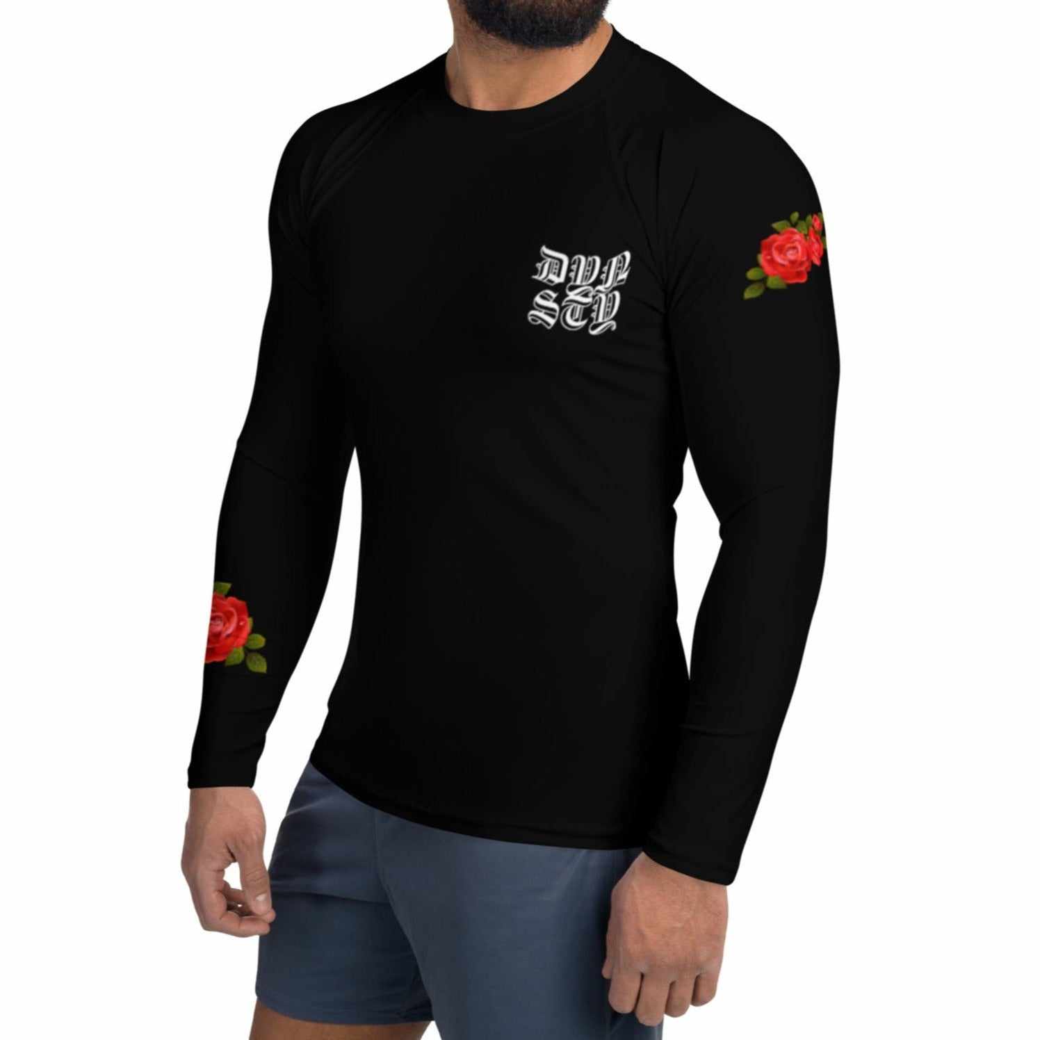 Dynasty Sunset Riders Rash Guard (Black)-Rash Guards - Dynasty Clothing MMA