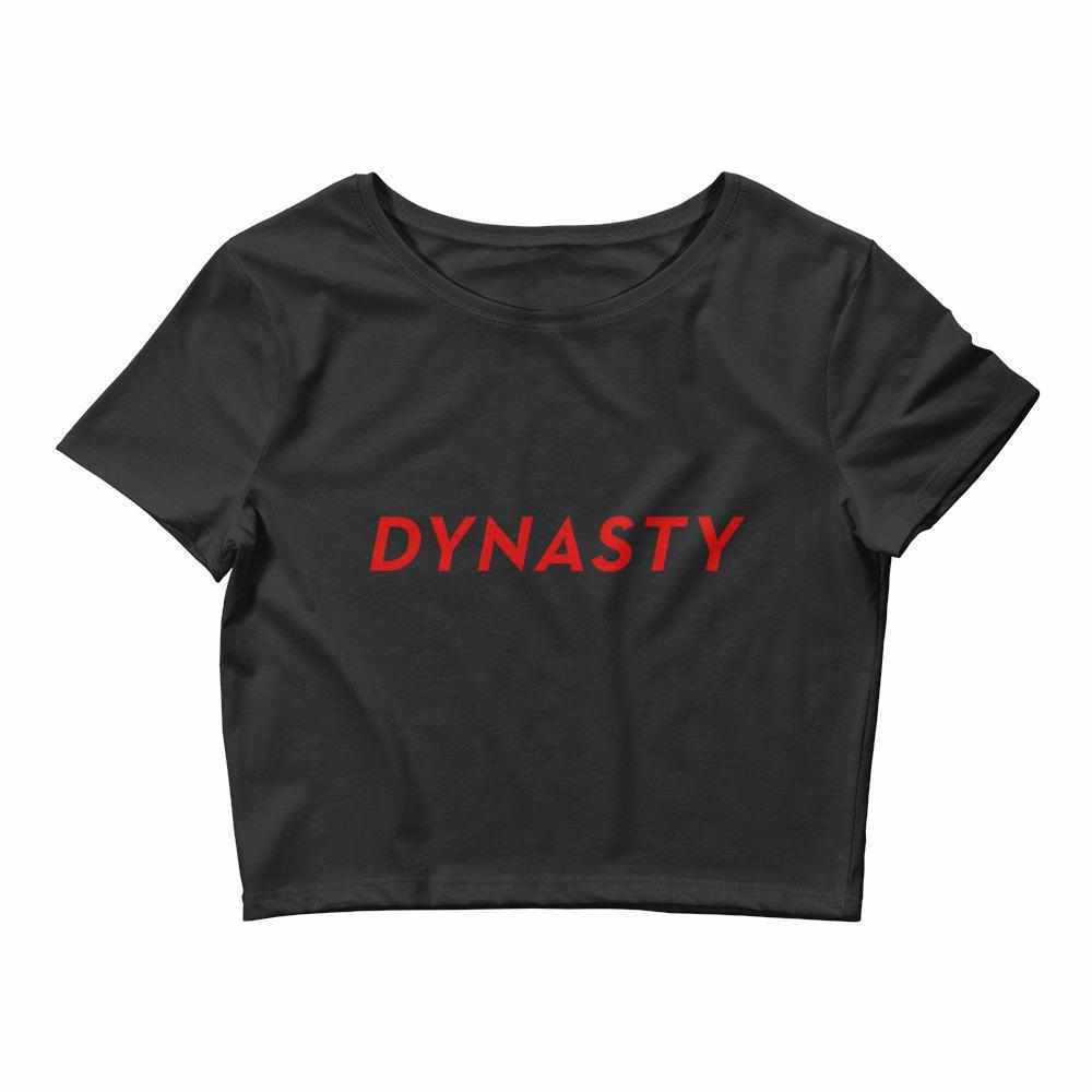 Dynasty Women’s Crop Top Tee-Essentials - Dynasty Clothing MMA