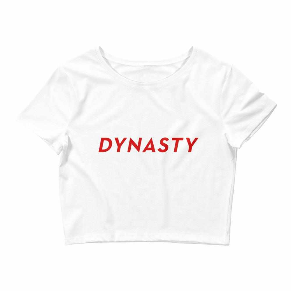 Dynasty Women’s Crop Top Tee-Essentials - Dynasty Clothing MMA