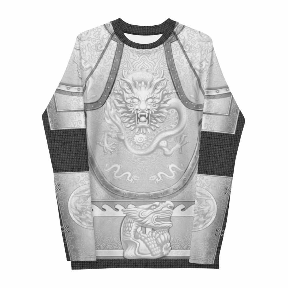 Emperor Platinum Armor Rash Guard-Rash Guards - Dynasty Clothing MMA