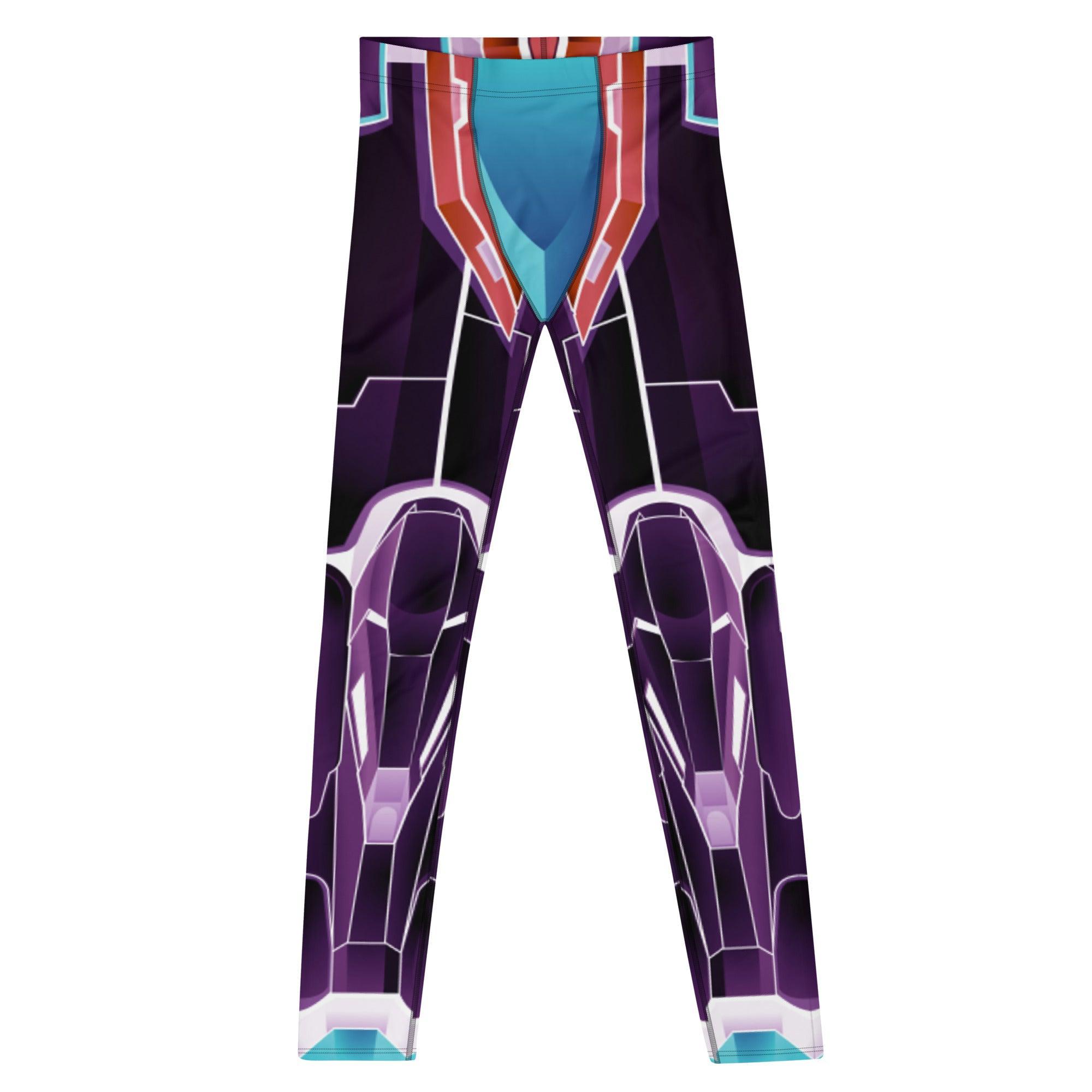 God Gundam Grappling Spats (Invert)-Grappling Spats / Tights - Dynasty Clothing MMA