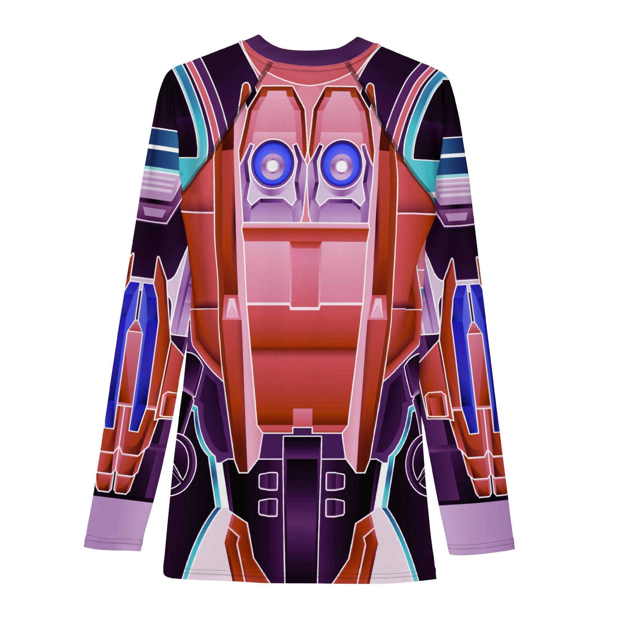 God Gundam Rash Guard (Invert)-Rash Guards - Dynasty Clothing MMA