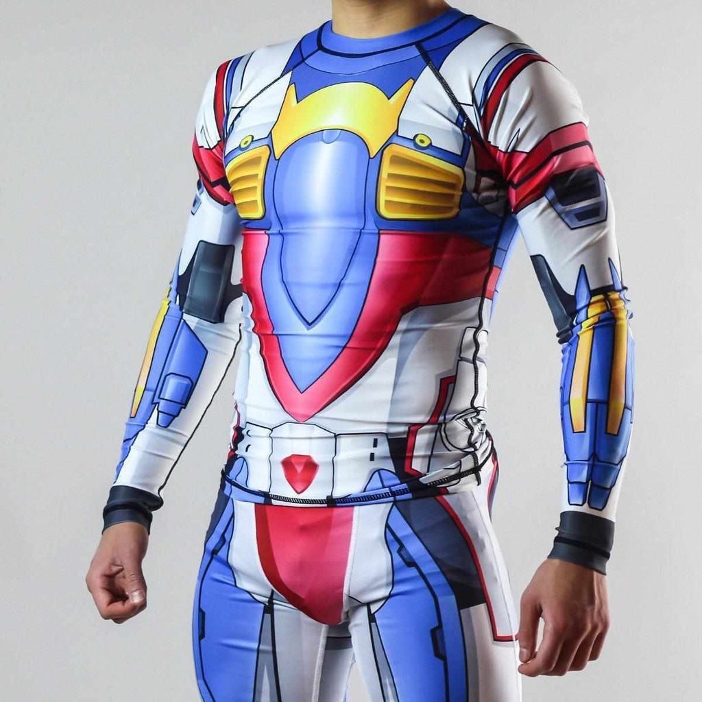 God Gundam Rash Guard-Rash Guards - Dynasty Clothing MMA