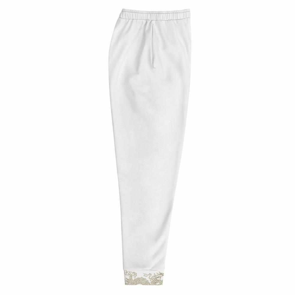 紅棍 Triad Enforcer Unisex Joggers (White)-Joggers Set - Dynasty Clothing MMA