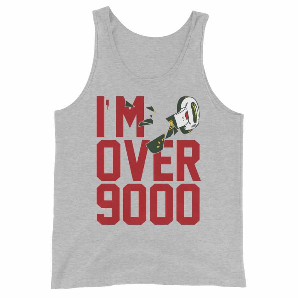 I'm Over 9000 Tank Top-Tank Tops - Dynasty Clothing MMA