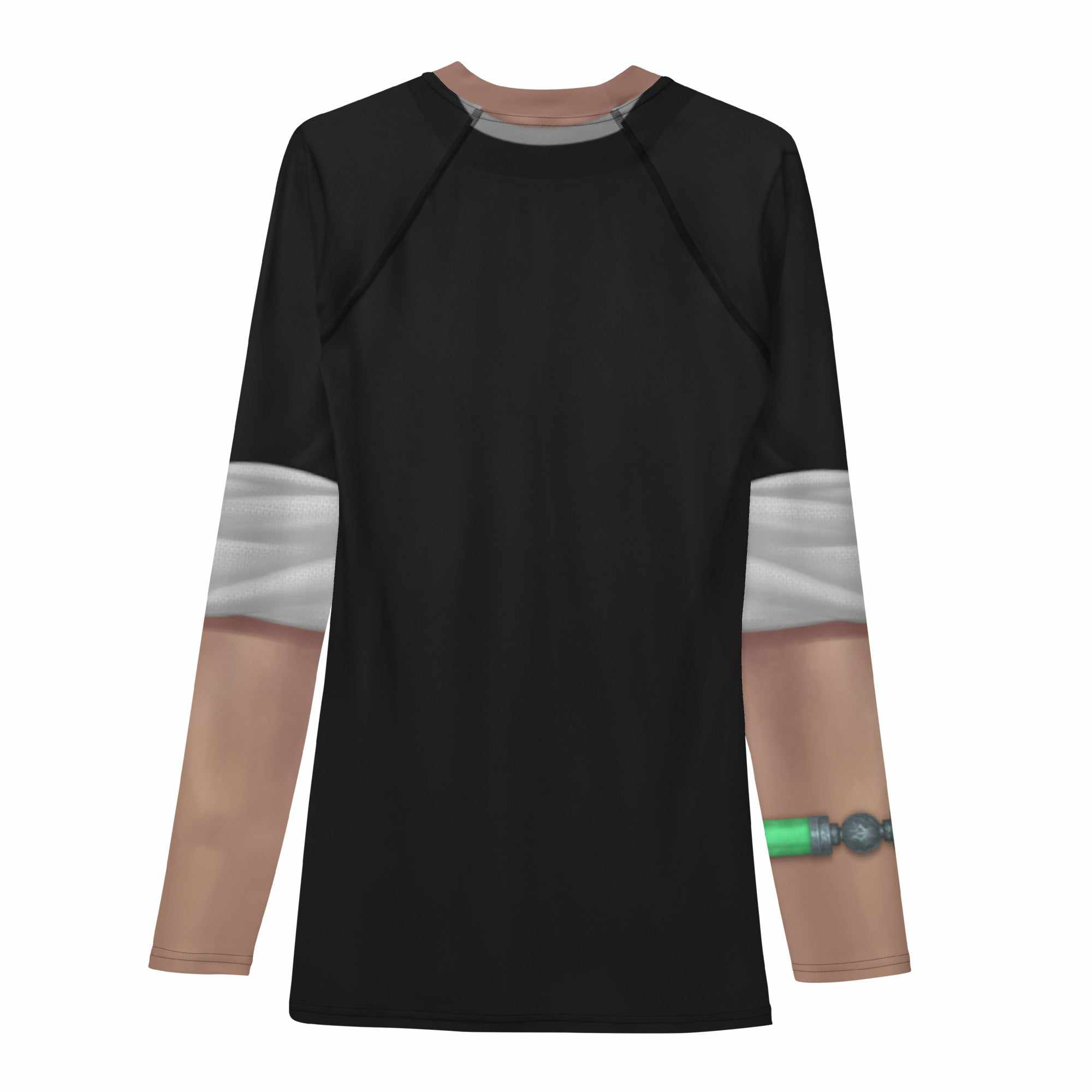 Kung Fu Master Rash Guard (Black)-Rash Guards - Dynasty Clothing MMA