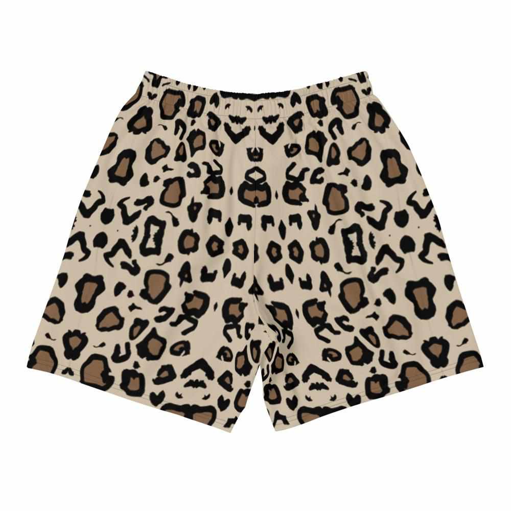 Leopard Skin Active Training Workout Shorts-Training Shorts - Dynasty Clothing MMA
