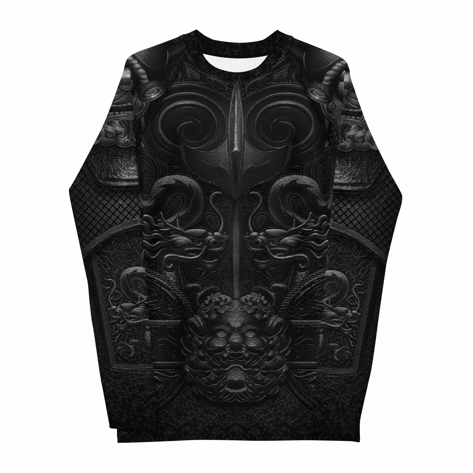 Lord Godless Rash Guard (Black)-Rash Guards - Dynasty Clothing MMA