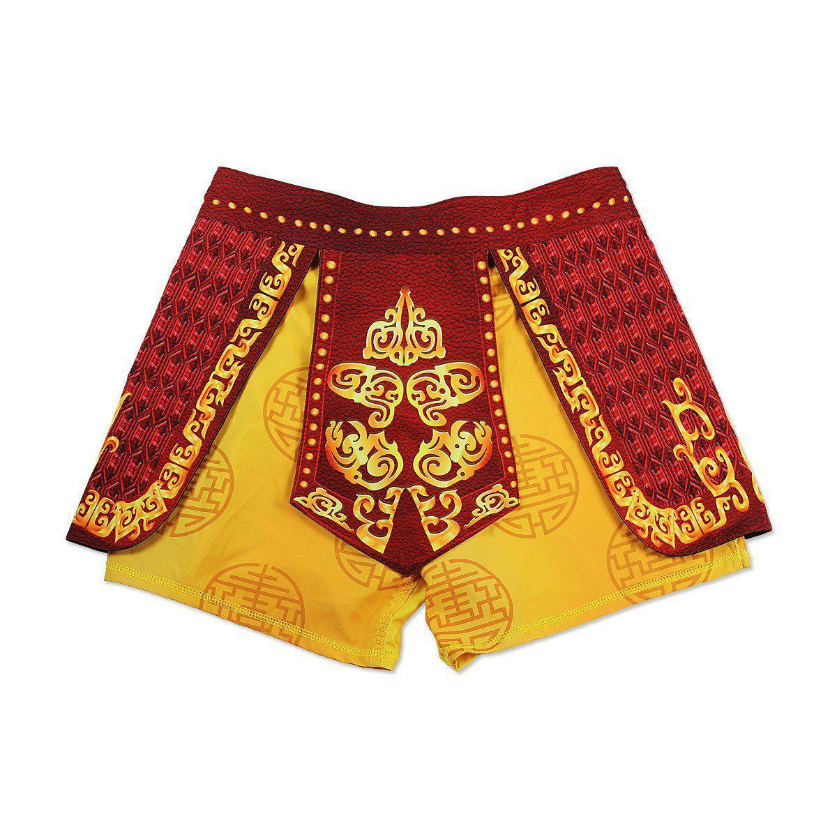Monkey King Armor Fight Shorts-Armor Shorts - Dynasty Clothing MMA