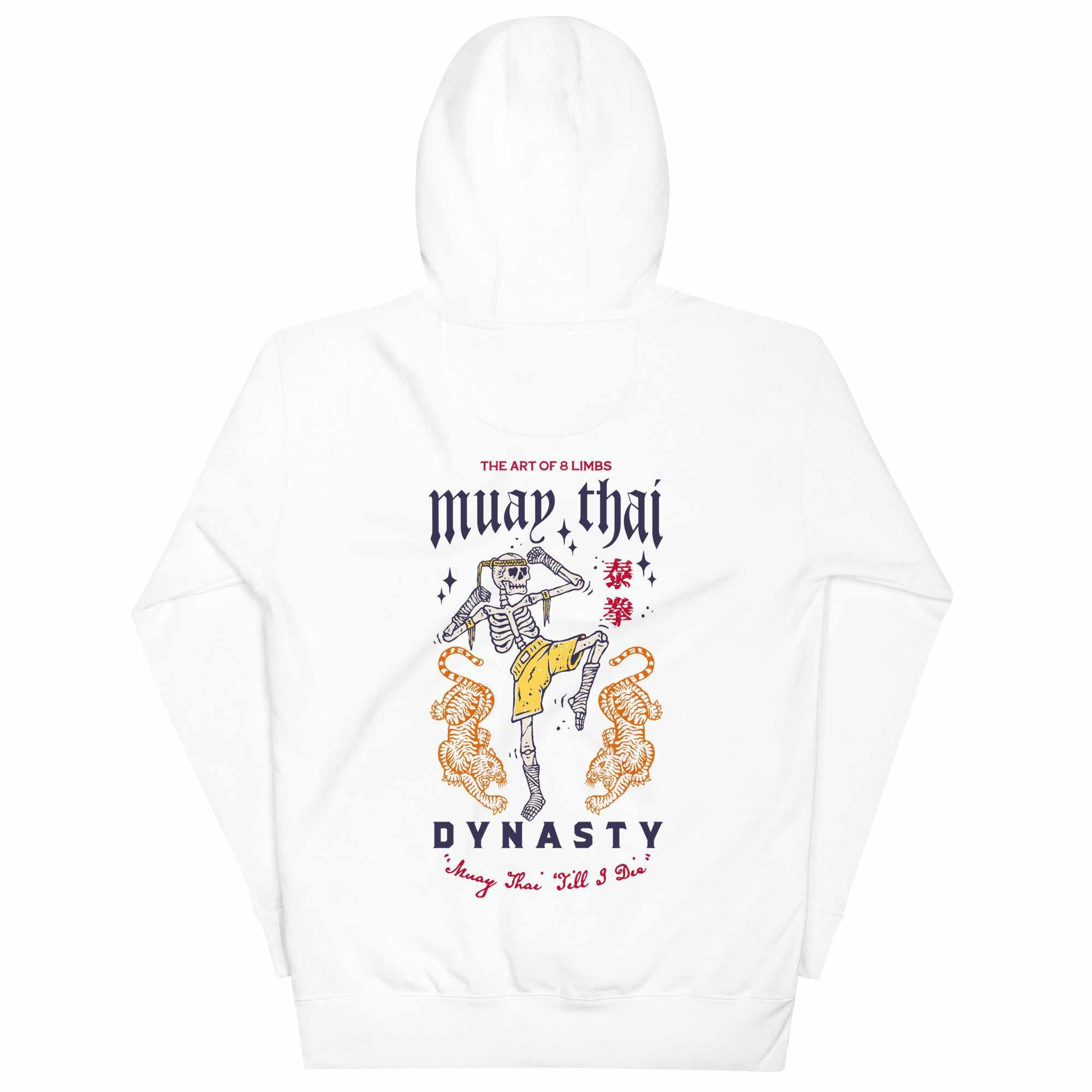 Muay Thai "Till I Die" Premium Hoodie (Light)-Hoodies / Sweaters - Dynasty Clothing MMA