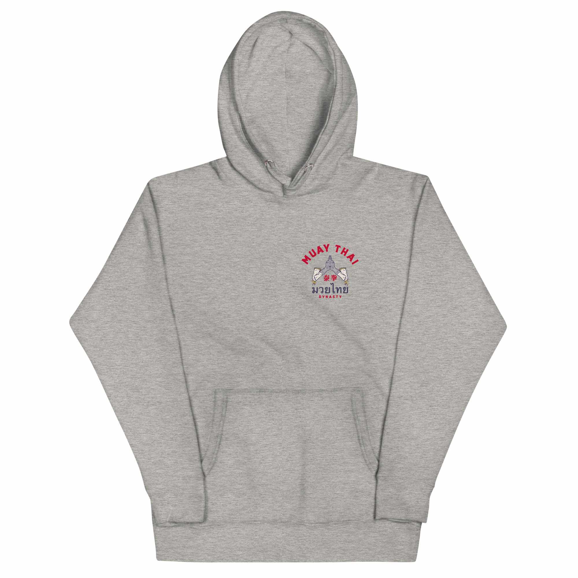 Muay Thai "Till I Die" Premium Hoodie (Light)-Hoodies / Sweaters - Dynasty Clothing MMA