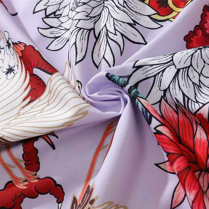 Neo Brawler Firecracker Dragons and Cranes Hawaiian Beach Shirt-Neo Dynasty - Dynasty Clothing MMA