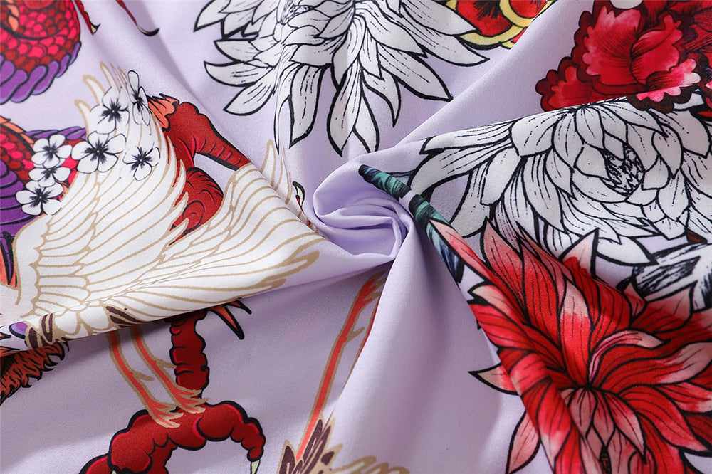 Neo Brawler Firecracker Dragons and Cranes Hawaiian Beach Shirt-Neo Dynasty - Dynasty Clothing MMA