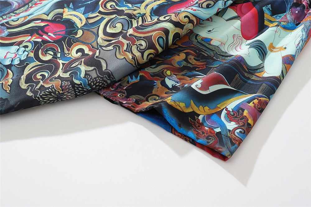 Neo Brawler Guardian Hawaiian Beach Shirt-Neo Dynasty - Dynasty Clothing MMA