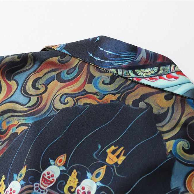 Neo Brawler Guardian Hawaiian Beach Shirt-Neo Dynasty - Dynasty Clothing MMA