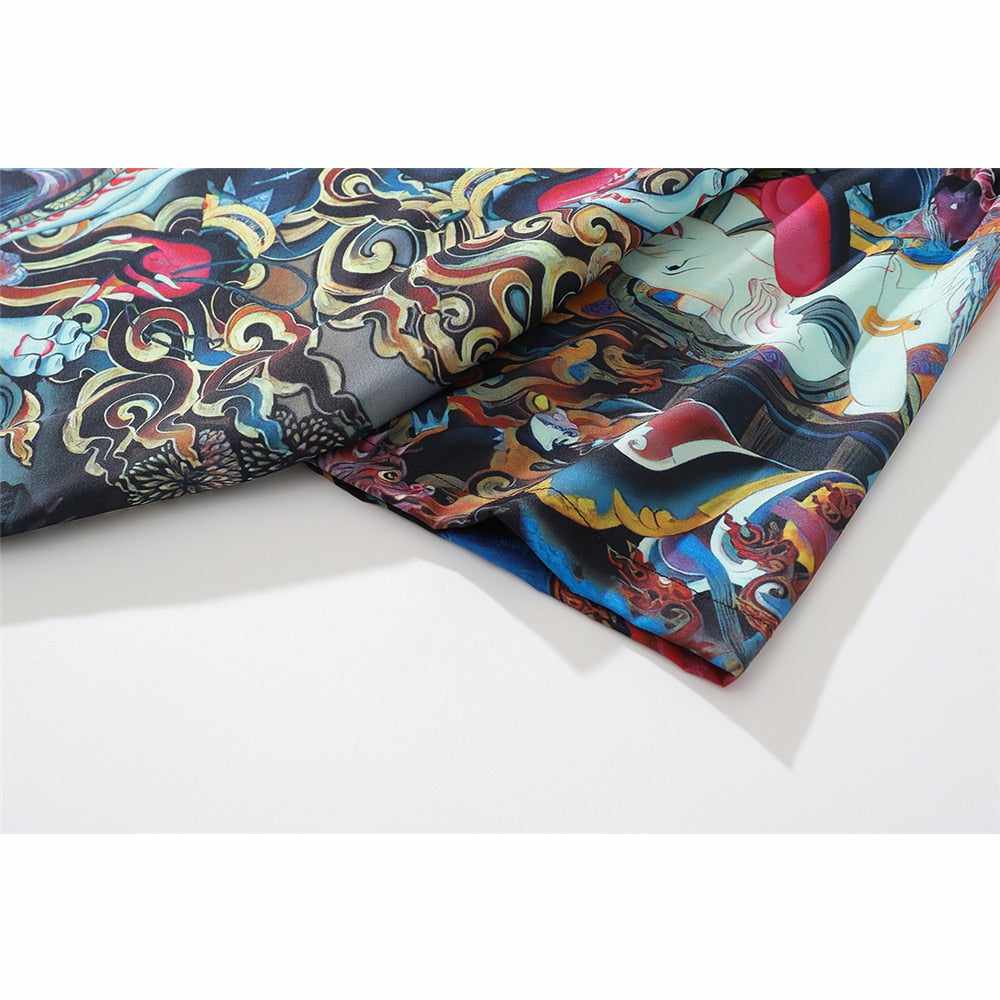 Neo Brawler Guardian Hawaiian Beach Shirt-Neo Dynasty - Dynasty Clothing MMA