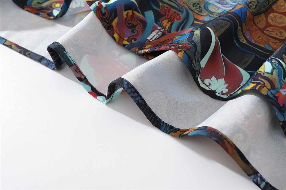 Neo Brawler Guardian Hawaiian Beach Shirt-Neo Dynasty - Dynasty Clothing MMA