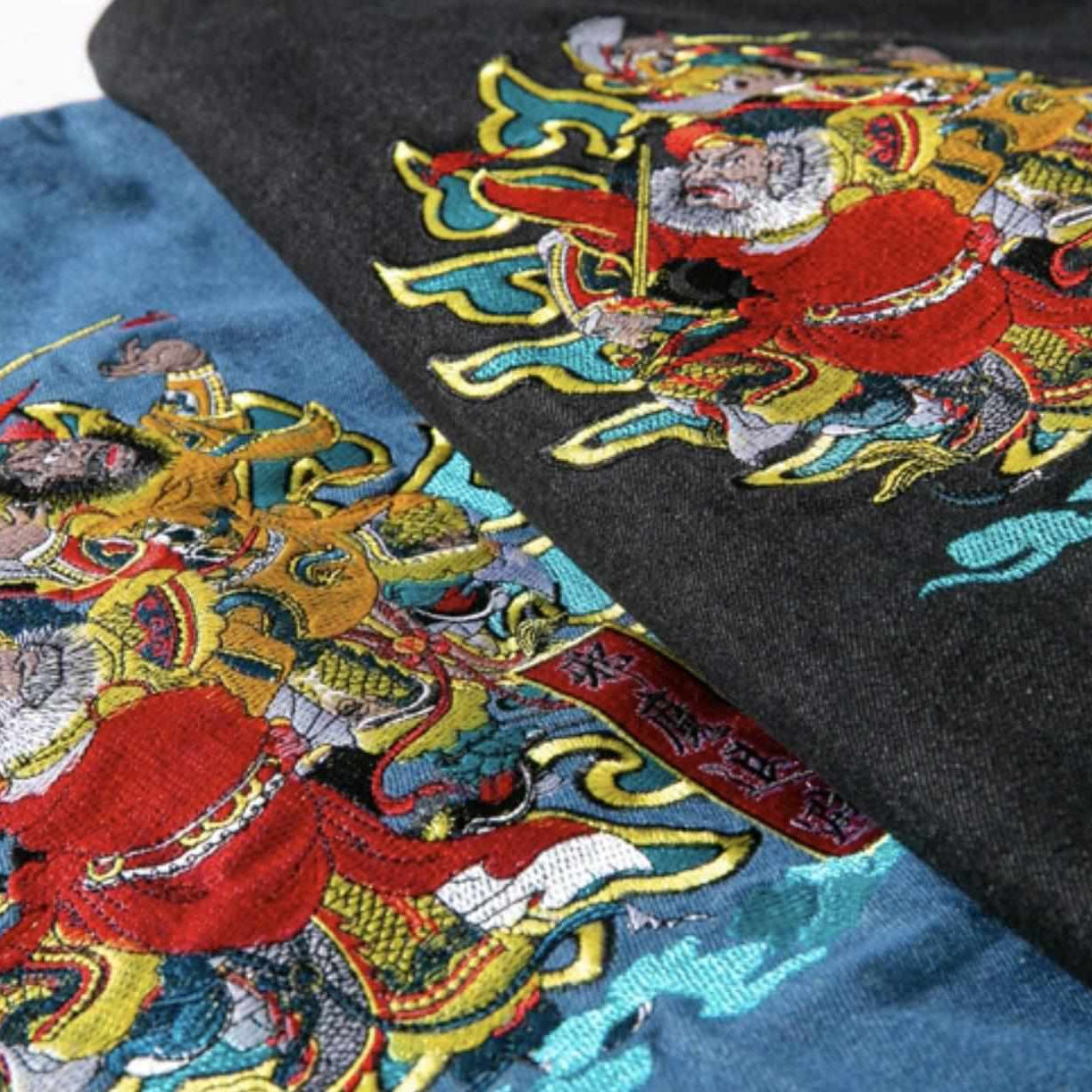 Neo Brawler Guardians Embroidered Kung Fu Jacket-Neo Dynasty - Dynasty Clothing MMA