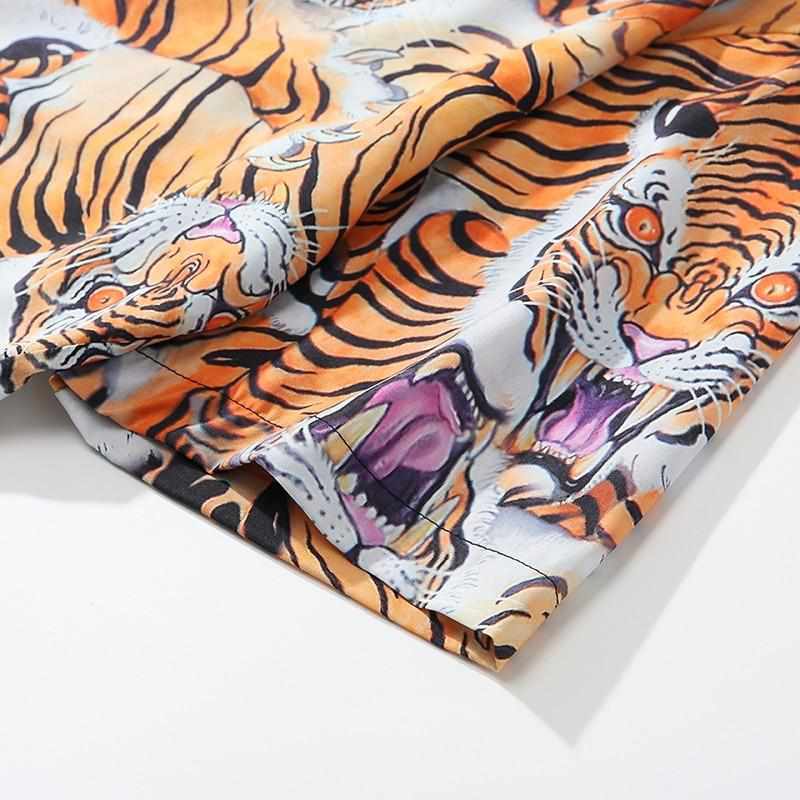 Neo Brawler Tiger Mirage Hawaiian Beach Shirt-Neo Dynasty - Dynasty Clothing MMA