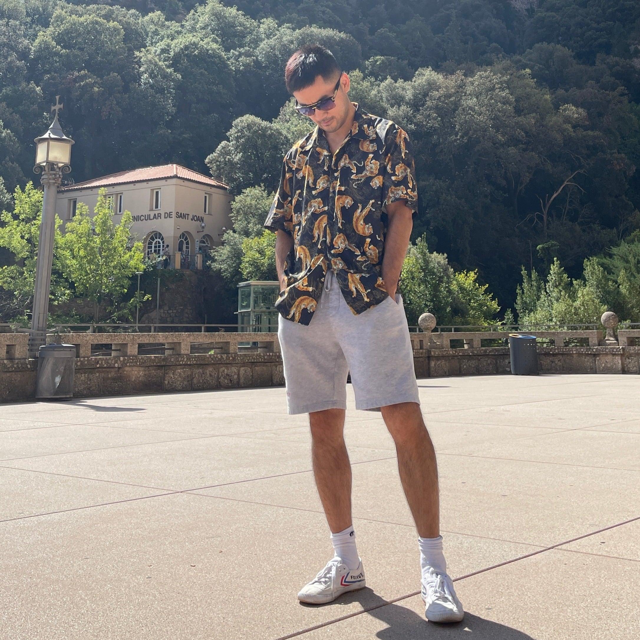 Neo Brawler Tiger Mountain Hawaiian Beach Shirt-Neo Dynasty - Dynasty Clothing MMA