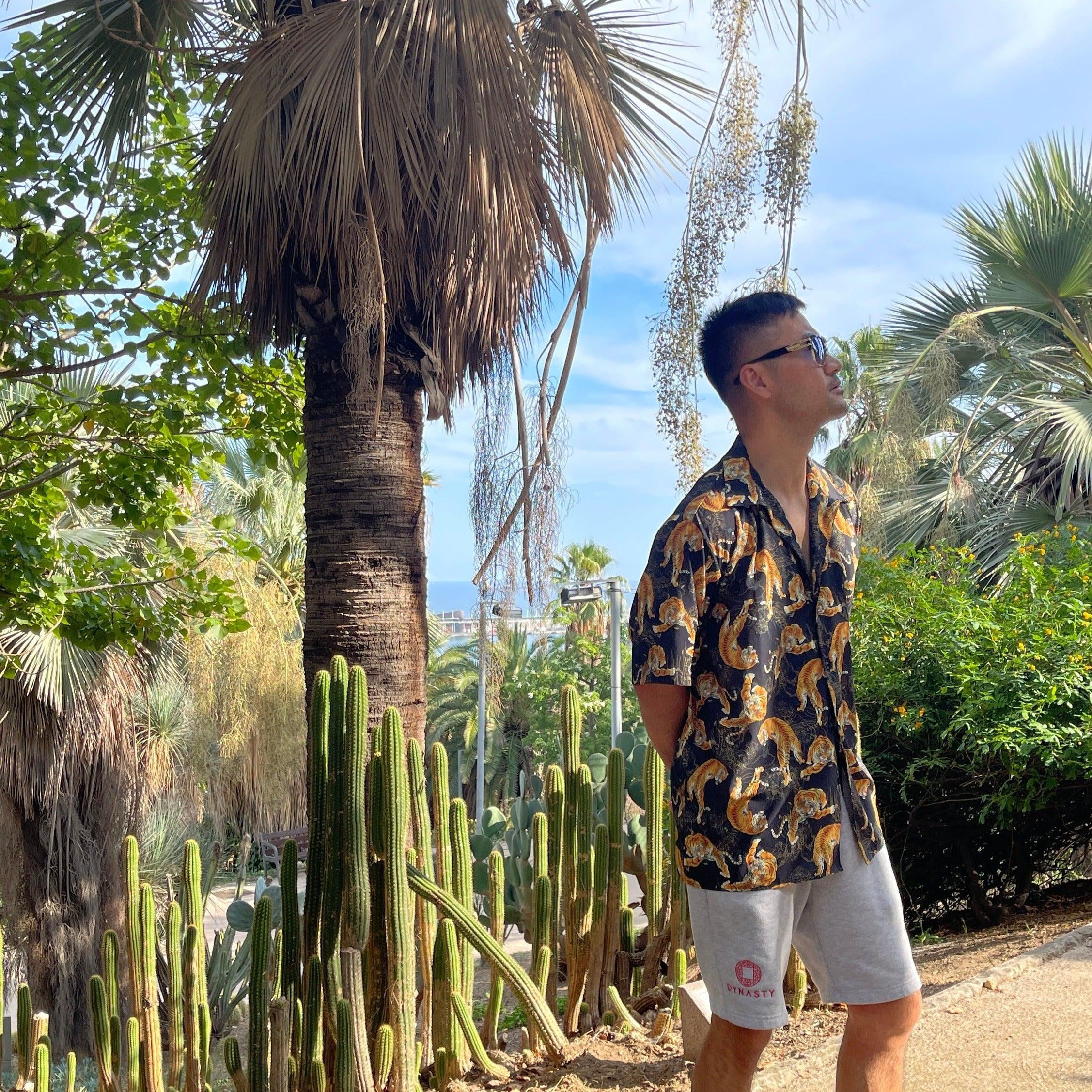 Neo Brawler Tiger Mountain Hawaiian Beach Shirt-Neo Dynasty - Dynasty Clothing MMA