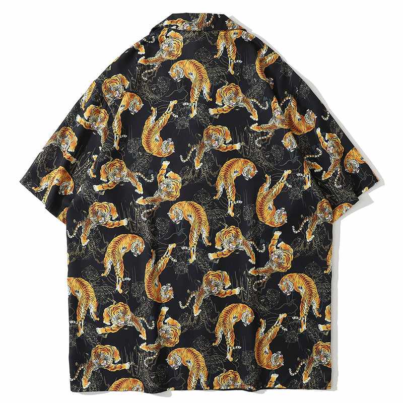 Neo Brawler Tiger Mountain Hawaiian Beach Shirt-Neo Dynasty - Dynasty Clothing MMA
