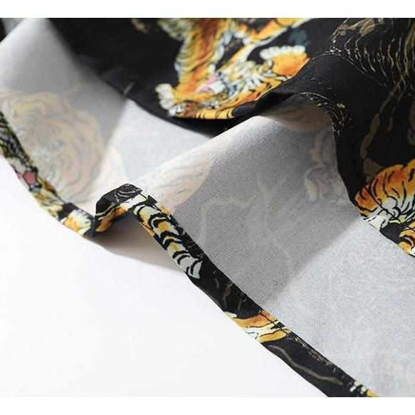 Neo Brawler Tiger Mountain Hawaiian Beach Shirt-Neo Dynasty - Dynasty Clothing MMA