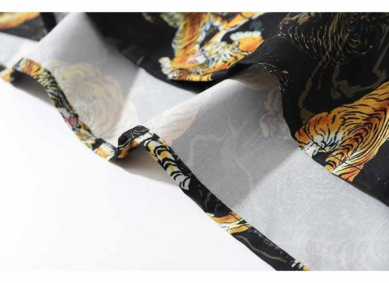 Neo Brawler Tiger Mountain Hawaiian Beach Shirt-Neo Dynasty - Dynasty Clothing MMA