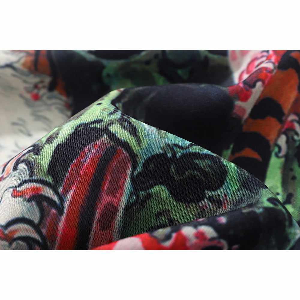 Neo Brawler Tiger Skeleton Hawaiian Beach Shirt-Neo Dynasty - Dynasty Clothing MMA