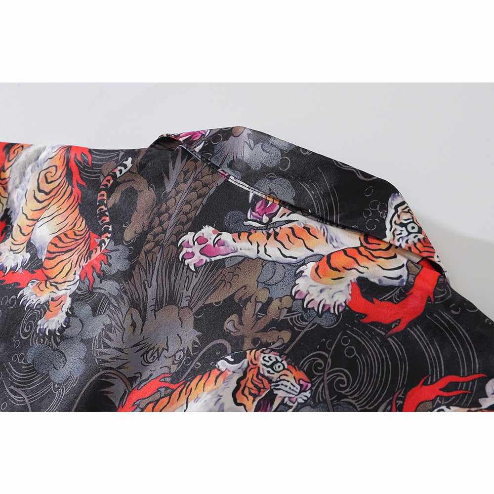 Neo Brawler Tiger Torrent Hawaiian Beach Shirt-Neo Dynasty - Dynasty Clothing MMA