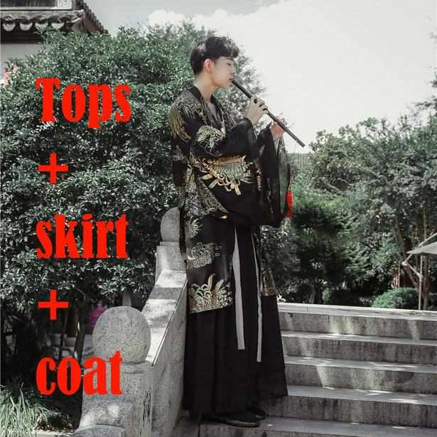 Neo Classic Hanfu Dynasty Dress (Unisex)-Neo Dynasty - Dynasty Clothing MMA