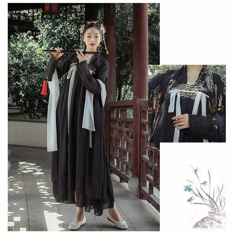 Neo Classic Hanfu Dynasty Dress (Unisex)-Neo Dynasty - Dynasty Clothing MMA