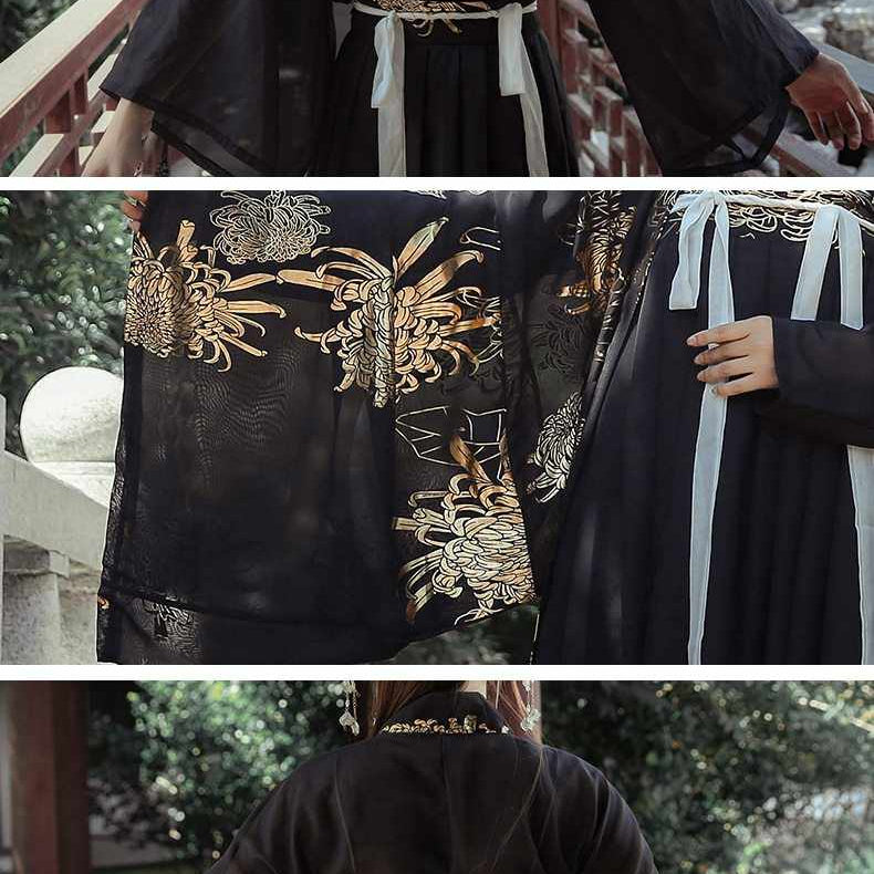 Neo Classic Hanfu Dynasty Dress (Unisex)-Neo Dynasty - Dynasty Clothing MMA