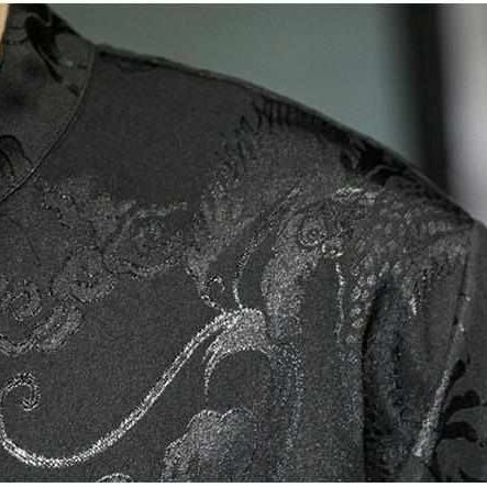 Neo Classic Kung Fu Dragons Shirt & Pants Set-Neo Dynasty - Dynasty Clothing MMA