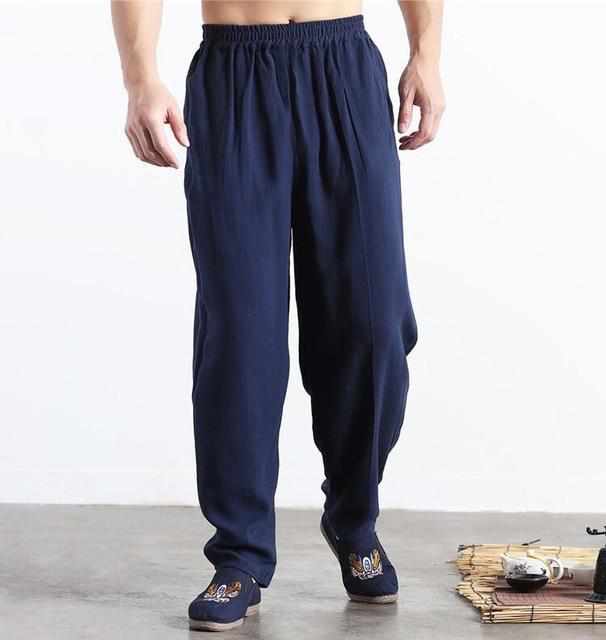 Neo Classic Kung Fu Elastic Loose Trousers-Neo Dynasty - Dynasty Clothing MMA