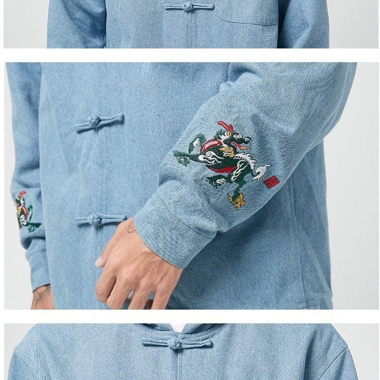 Neo Dragon Guardians Hooded Jacket-Neo Dynasty - Dynasty Clothing MMA