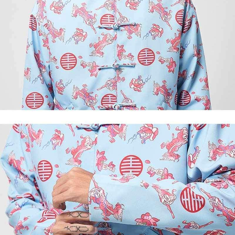 Neo Fire Qilin Kirin Kung Fu Jacket-Neo Dynasty - Dynasty Clothing MMA