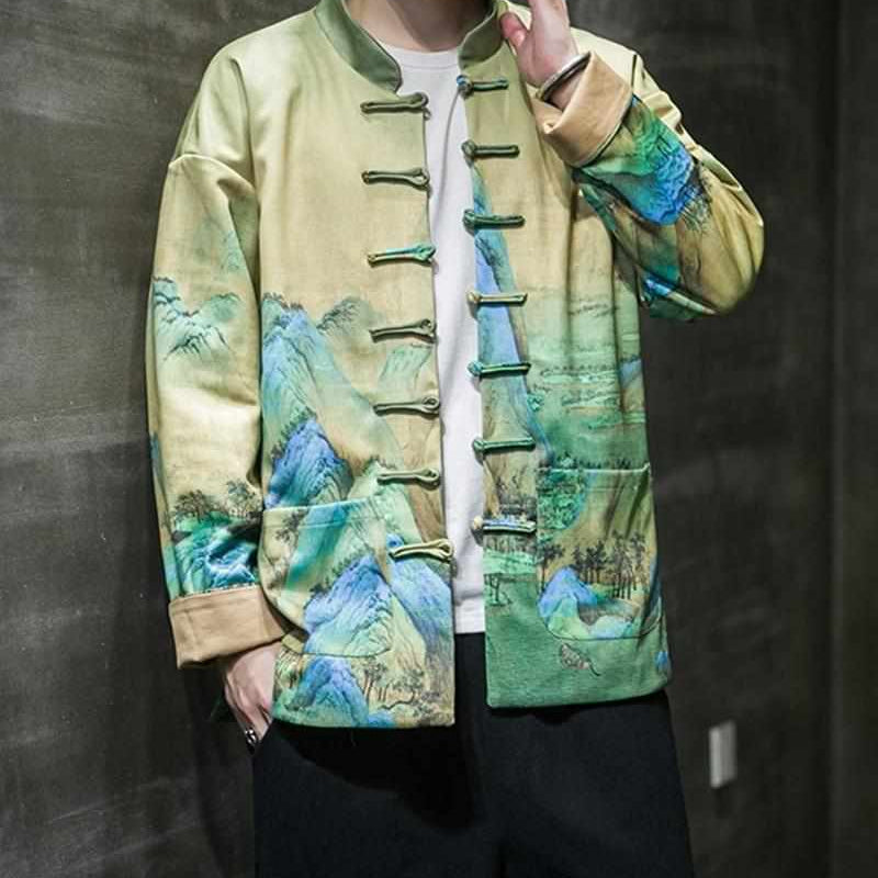 Neo Green Destiny Kung Fu Jacket-Neo Dynasty - Dynasty Clothing MMA