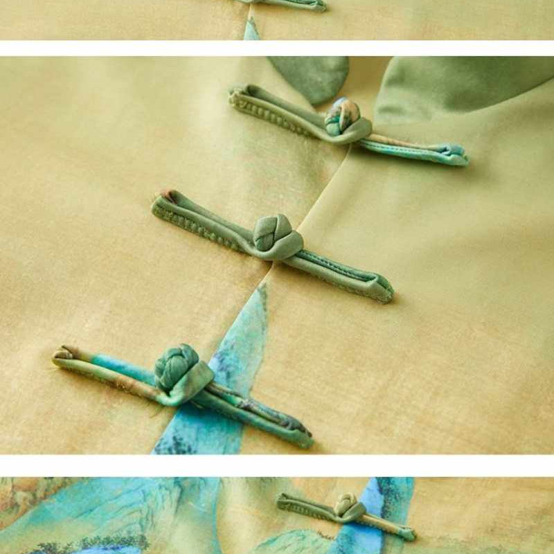 Neo Green Destiny Kung Fu Jacket-Neo Dynasty - Dynasty Clothing MMA