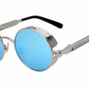 Neo Kung Fu Vintage Retro Round Ornate Sunglasses-Neo Accessories - Dynasty Clothing MMA