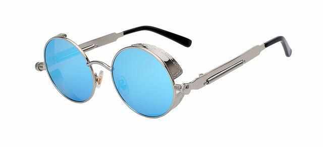 Neo Kung Fu Vintage Retro Round Ornate Sunglasses-Neo Accessories - Dynasty Clothing MMA