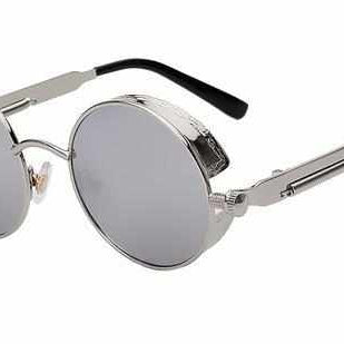 Neo Kung Fu Vintage Retro Round Ornate Sunglasses-Neo Accessories - Dynasty Clothing MMA