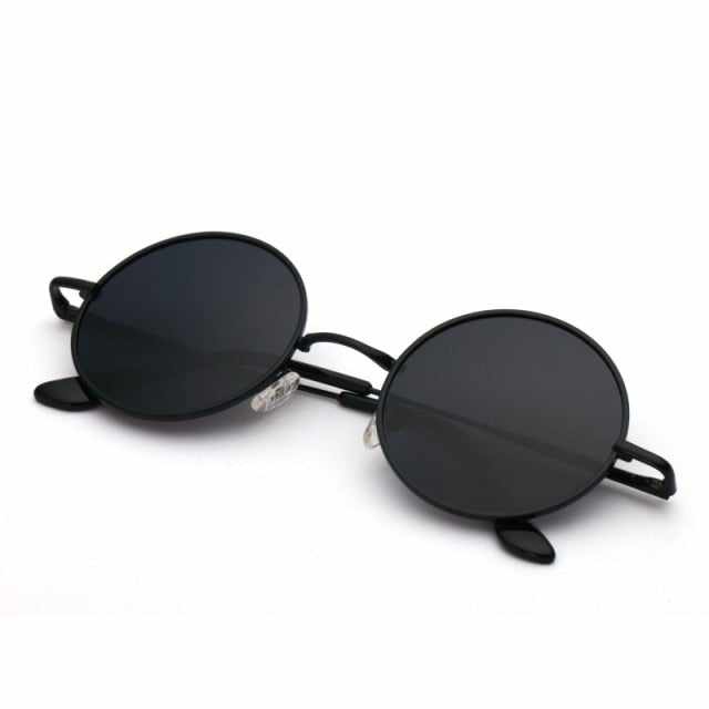 Neo Kung Fu Vintage Retro Round Slim Sunglasses-Neo Accessories - Dynasty Clothing MMA